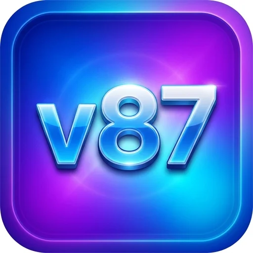 v87 Logo - Resmi